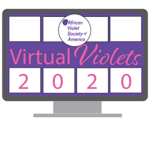 Virtual Violets Convention Logo