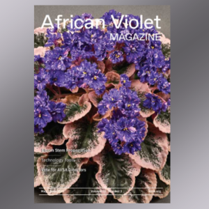 African Violet Magazine Cover May 2020