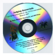 Judging Gesneriads CD by Dale Martens, Paul Kroll, and Bill Price