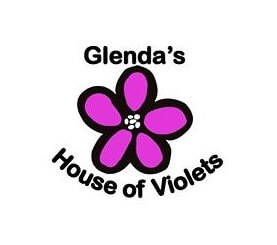 Glenda's House of Violets Logo