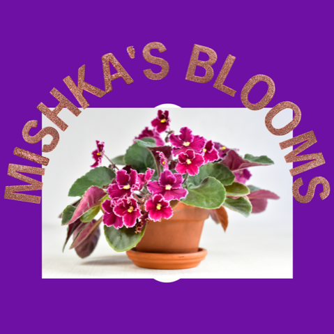 Mishka's Blooms Logo